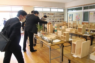 作品展示の写真